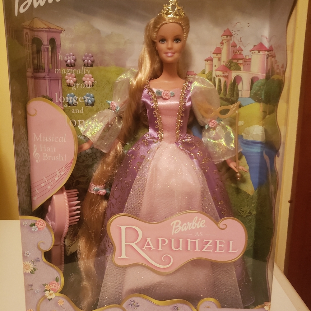 Rapunzel barbie doll